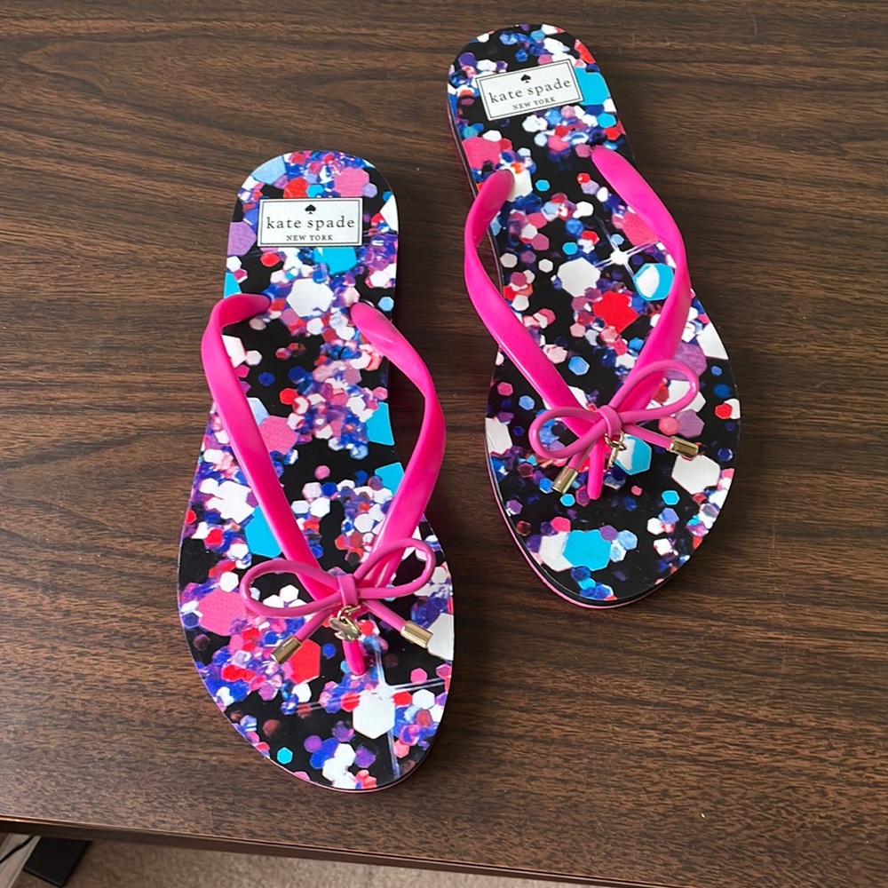 Kaye Spade Flip Flops